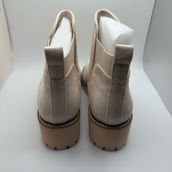 CUSHIONAIRE Women's Parade boot +Memory Foam 9 WIDE BONE NEW - Picture 4 of 7